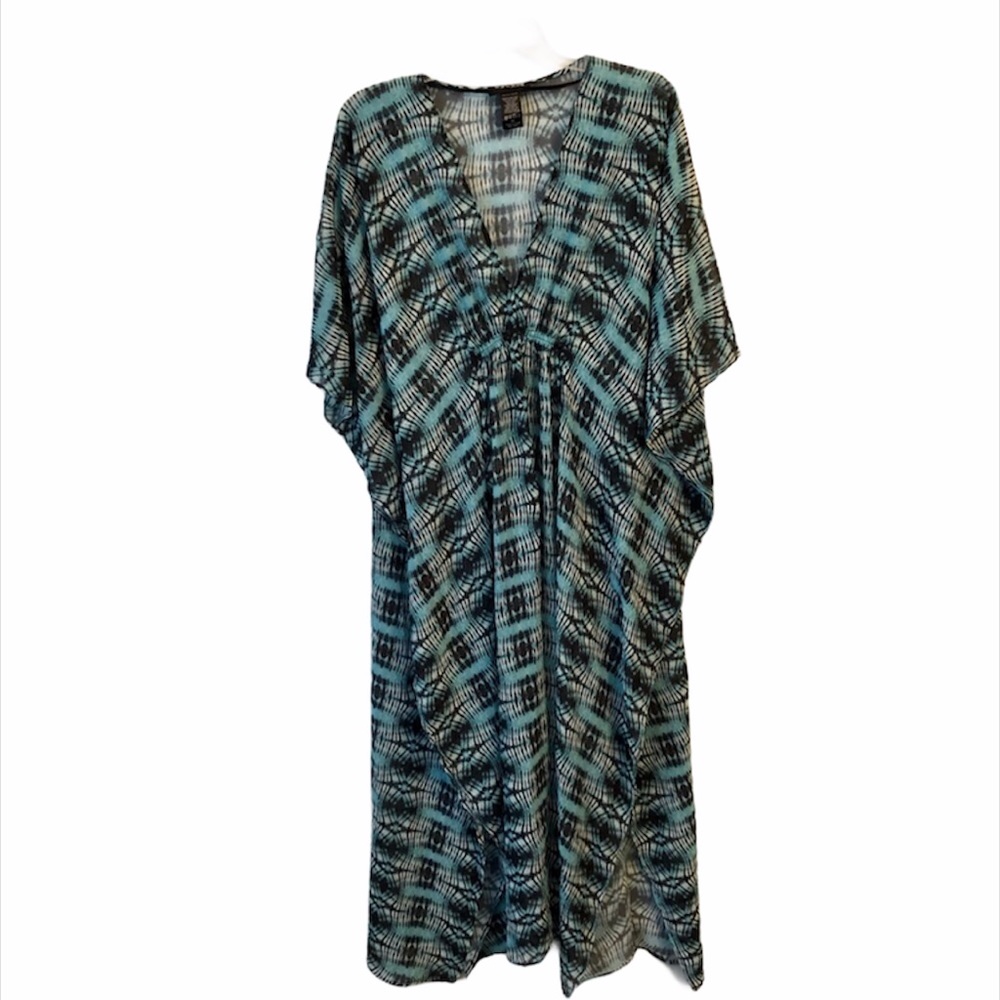 Semi sheer Full coverage Swim Coverup